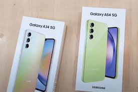 Samsung Galaxy A34 e A54 